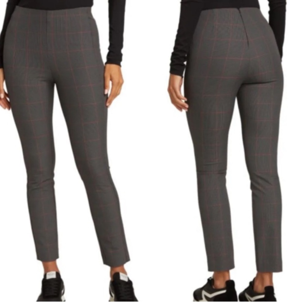 Rag & bone Simone windowpane slim-fit pants - Picture 3 of 5